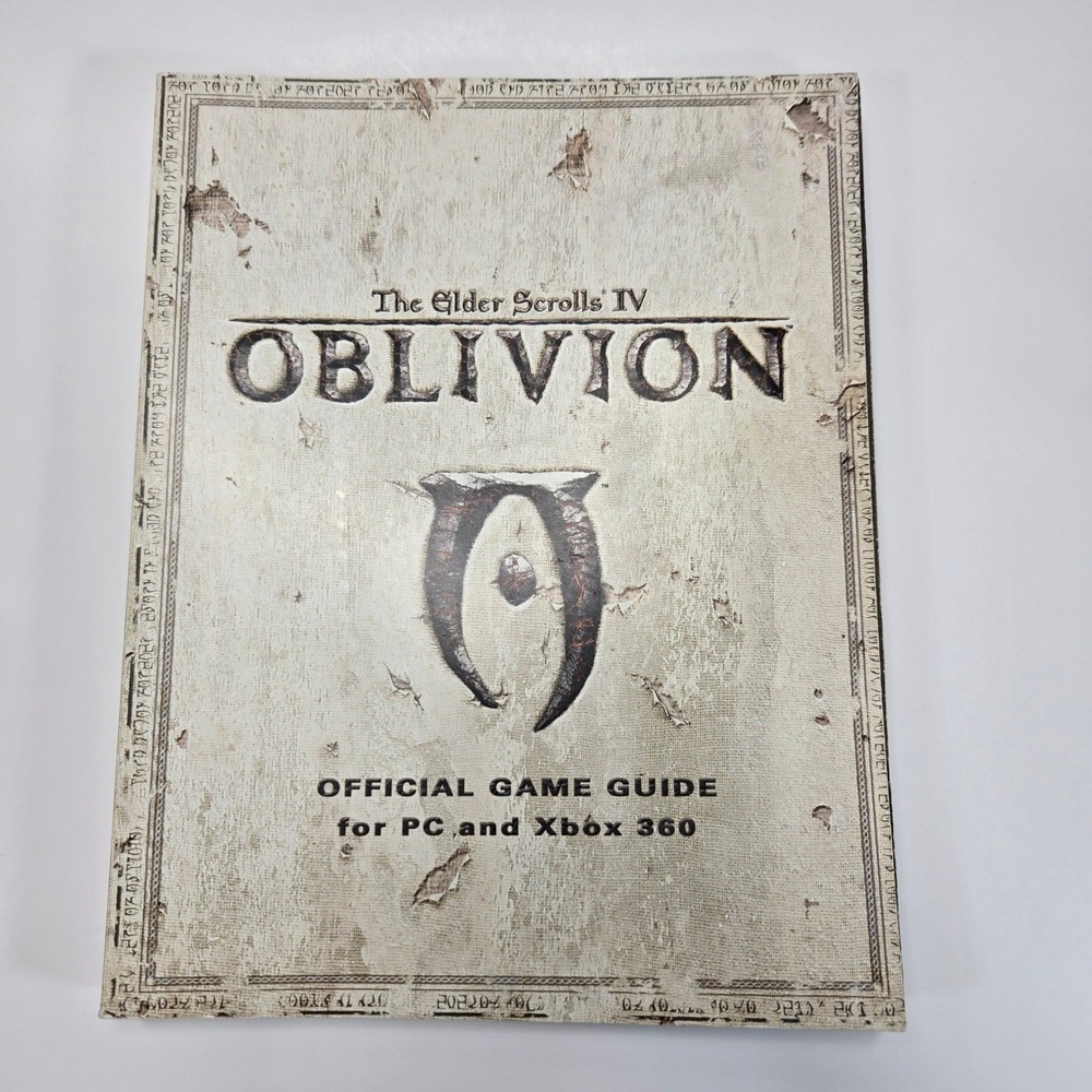 The Elder Scrolls IV Oblivion Official Game Guide Prima Games PC Xbox 360 2006